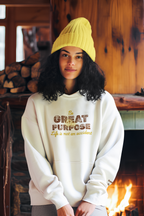 Be Great On Purpose - Brown Hoodie