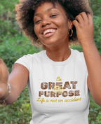 Be Great On Purpose - Brown Tee
