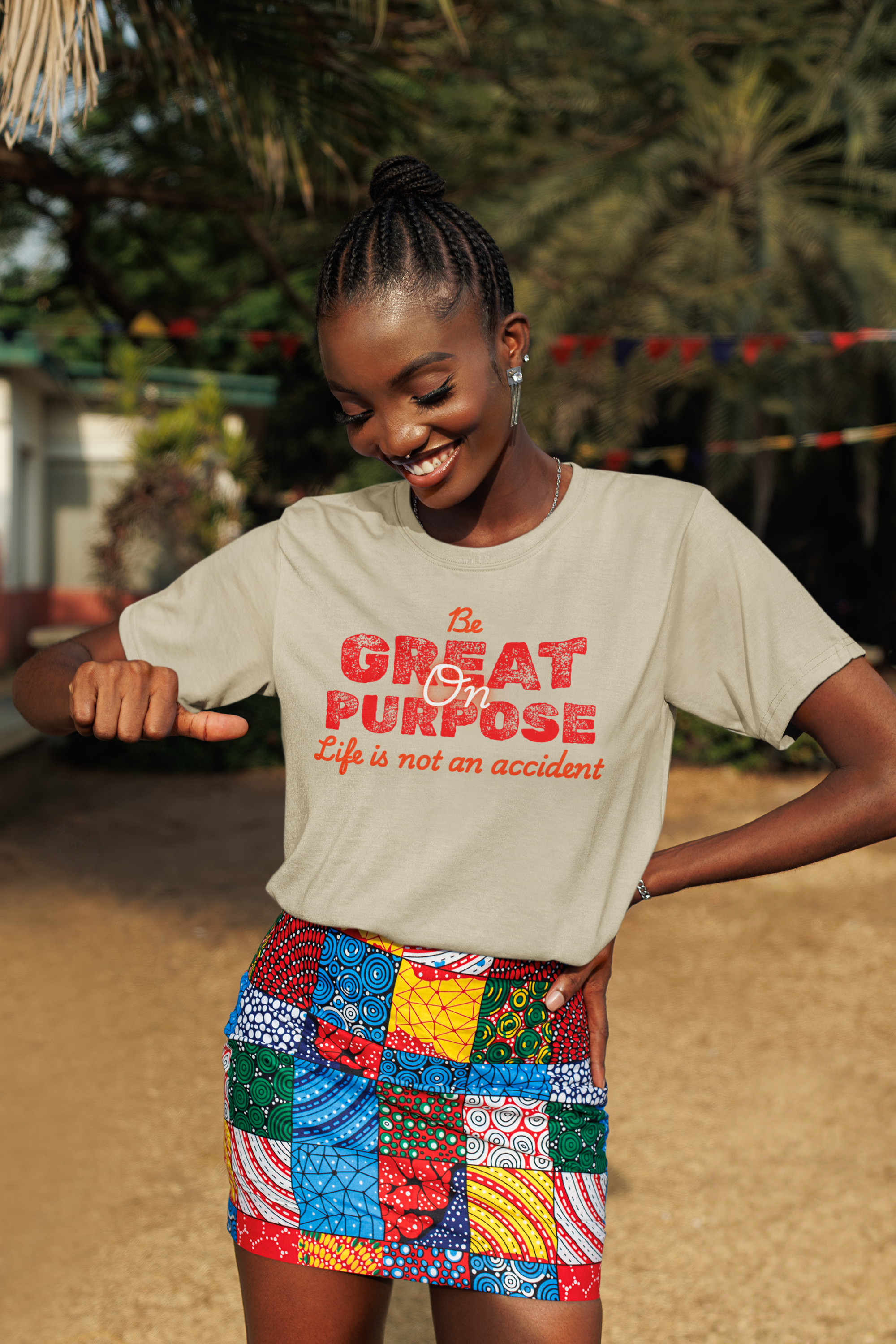 Be Great On Purpose - Red Tee